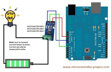 arduino acs712 current sensor code|Arduino ACS712 code example current sensor tutorial .